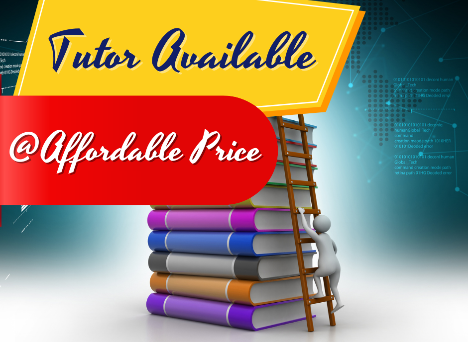 Qualified faculty Tutors at an affordable cost